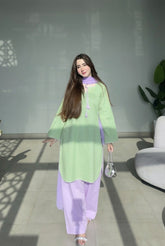 Nikhar Trending Pastel Dreams Cotton Farshi Set