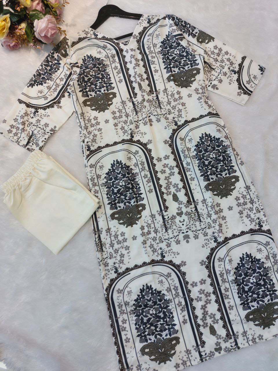NEW LAUNCHING  2 PIECE RAYON SUIT SET